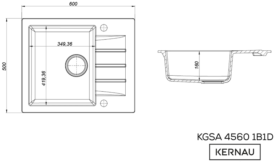 KGS A 4560 1B1D Sand